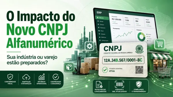 O impacto do novo CNPJ alfanumérico